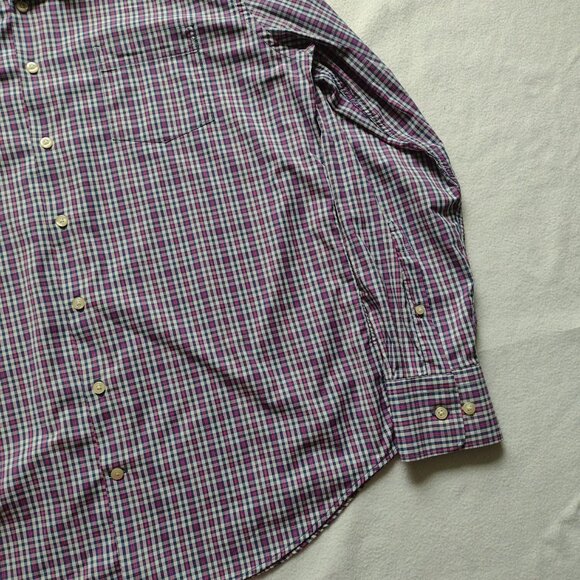 Peter Millar Mens Summer Comfort Check Shirts L Lot of 2 Performance Button Up - Picture 4 of 10